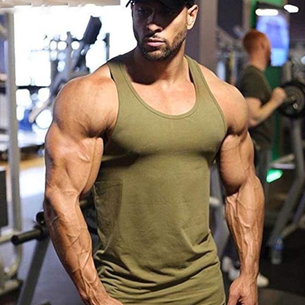 Coofandy Curved Hem Tanktop